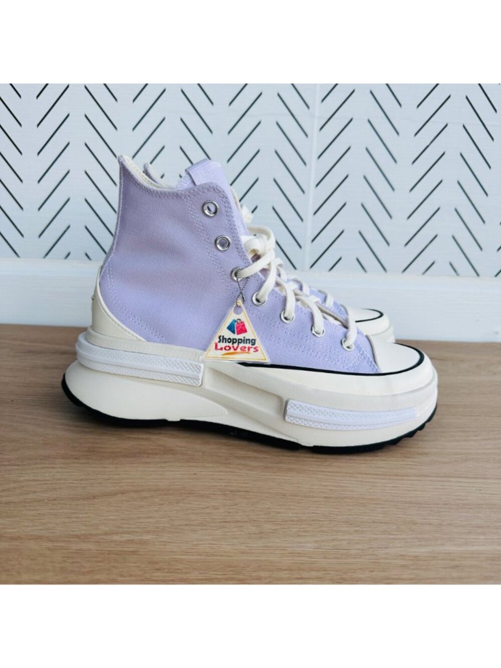⭐Converse Run Star Legacy CX Hi Sz 6 Women Shoes Platform Purple Sneaker A03064C - Picture 2 of 14